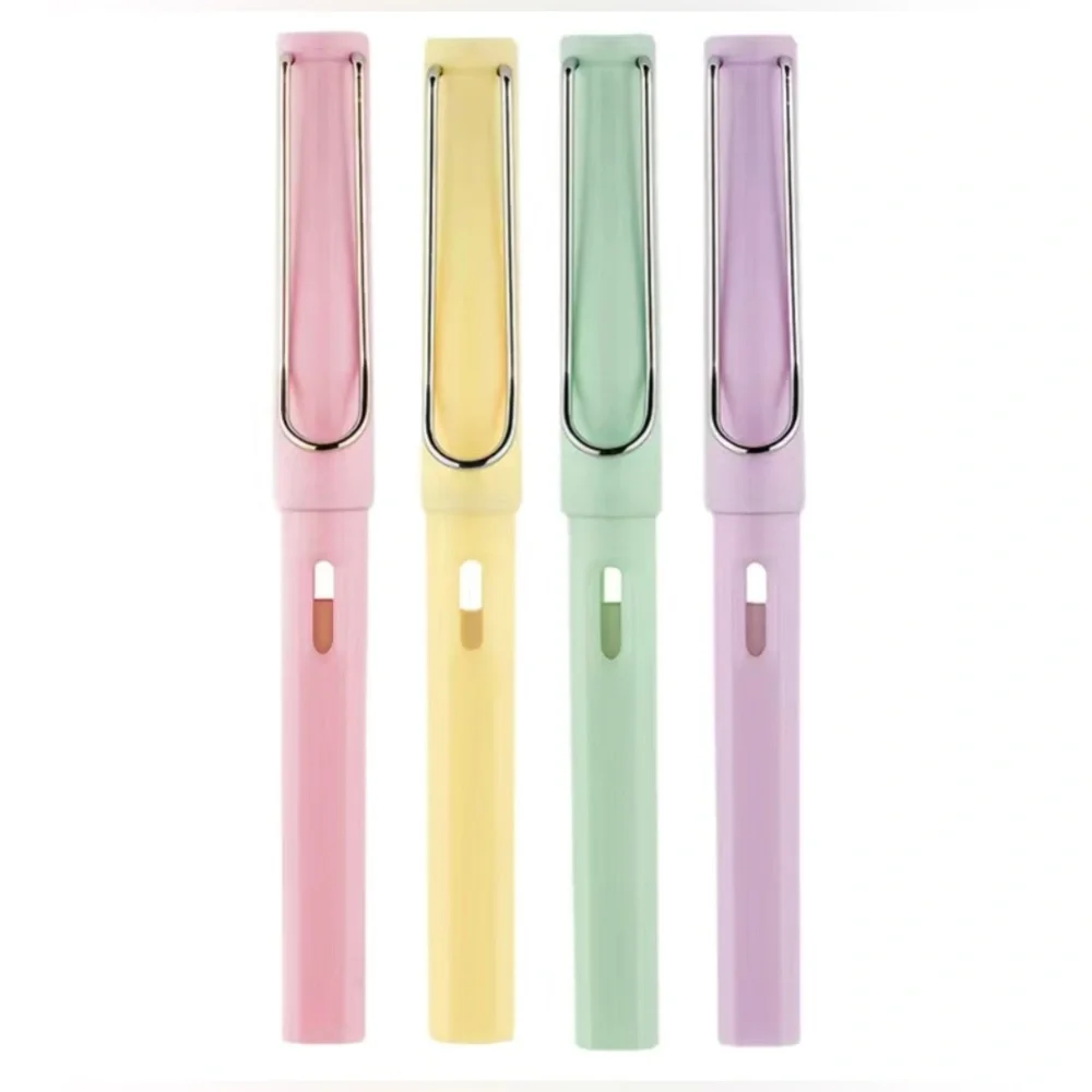 Pastel Yellow Plastic Infinity Pencil